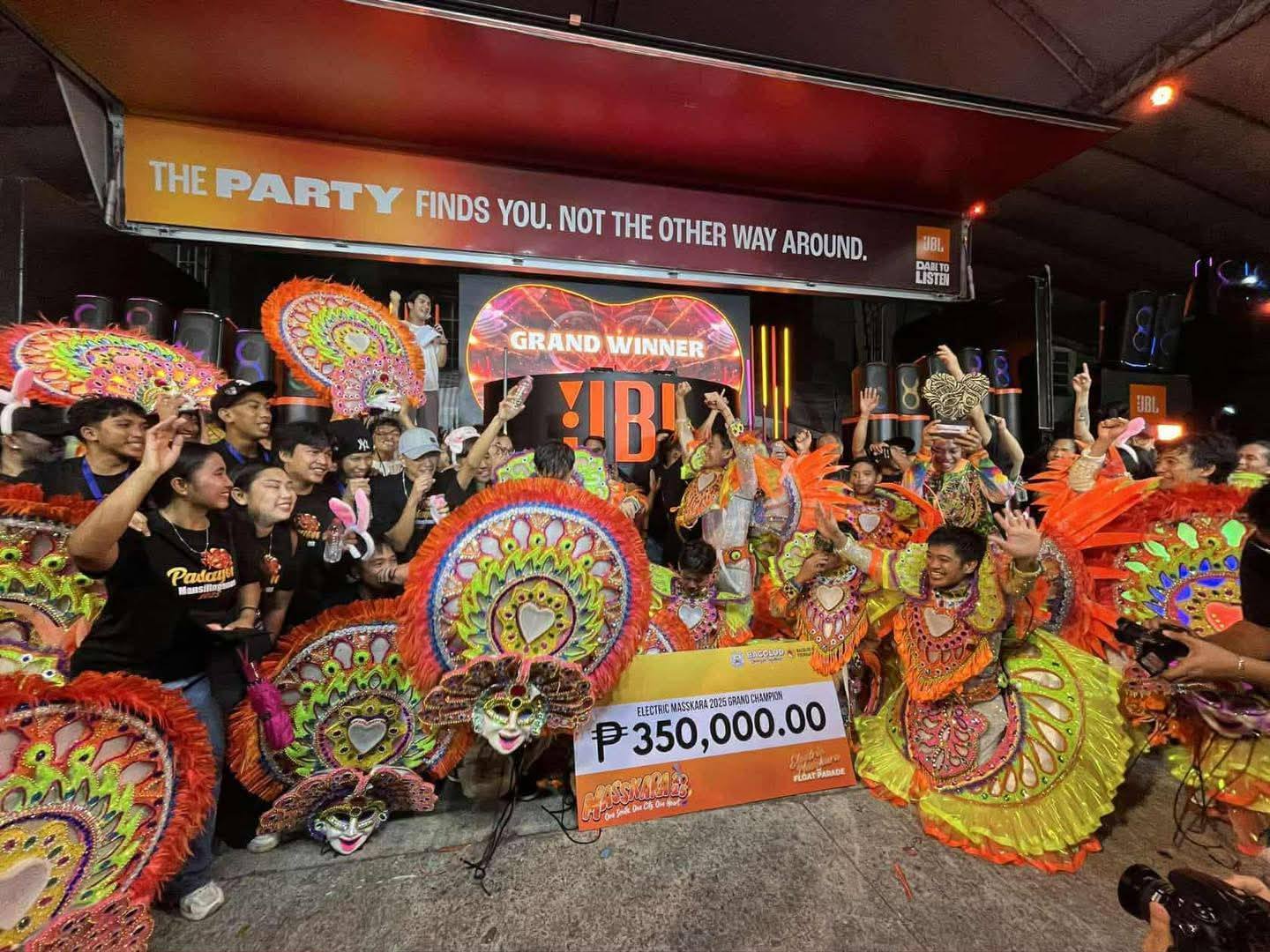 Maskara Float Barangay Mansilingan Declared Grand Champion in Electric Masskara and ...